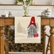 thumbnail image 4 of Camino de mesa con forma de corazón de Navidad, sombrero de enano, decoración para mesa de comedor de granja, decoración para fiestas navideñas, 33 x 150 cm, 4 of 5
