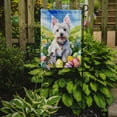thumbnail image 2 of Westie Easter Egg Hunt Garden Flag 11.25 in x 15.5 in, 2 of 5