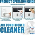 thumbnail image 6 of Air Conditioner Foaming Cleaner, 60ml No Washing Air Conditioner Foaming Coil Cleaner Spray, All-purpose Household Bubble Cleaner, Multi-Purpose Removal of Peculiar Smell Home Office Cleaner (1PCS), 6 of 8