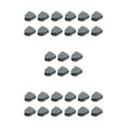 thumbnail image 3 of braveheart 6 Pieces Guitar Tune Peg Machine Head Professional Plastic Modified Component Music Playing Tuning Button Replace Fitting Black 5Set, 3 of 6