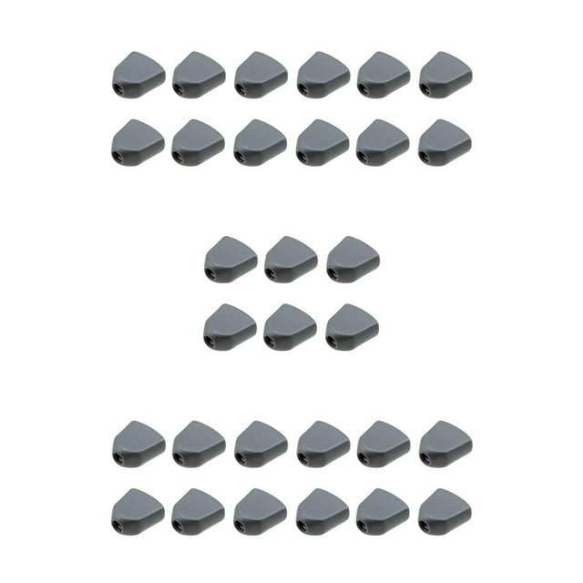 Maytalsory 6 Pieces Guitar Tune Peg Machine Head Replacement Universal String Instrument Accessory Music Playing Tuning Button Black 5Set