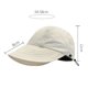 thumbnail image 2 of Sombrero de pescador de secado rápido ajustable con circunferencia de 54-58 cm, protector solar de verano para exteriores, se puede colgar con máscara, sombrero para el sol, 2 of 5