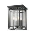 thumbnail image 1 of Braum 4 Light Pendant in Bronze with Clear Seedy Shade, 1 of 1