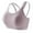 Purple, variant on Sports Bras for Women Fashion Women's Solid Color Seamless Sexy Back Yoga Bra Shaping And Breast Collection Cingerie Sports Bras Womens Bras Summer Plus Size Bras for Women