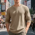 thumbnail image 2 of VJATTWR Men's Long Sleeve Pocket Shirt, Unique Style with Chest Pocket and Button Placket Xxl, 2 of 9