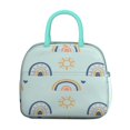 thumbnail image 2 of Lunch Bag Women,Zipper Closure Lunch Tote for Women Adult Men,Small Leakproof Rainbow Cartoon Lunch Tote Office Lunch Cooler Bag for Work Office Picnic, 2 of 7