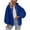 Blue, variant on MELDVDIB Womens Hoodies Zip-Up Fall Winter Long Sleeve Oversized Sweatshirt Jacket Fashion Casual Solid Color Comfy Outwear Tops with Pocket