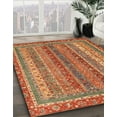 thumbnail image 2 of Ahgly Company Indoor Rectangle Abstract Red Abstract Area Rugs, 5' x 7', 2 of 6