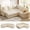 Beige, variant on 85" L Shaped 5 Seat Modular Sectional Sofa with Pull Out Bed,Sleeper Sofa with Storage, Light Gray