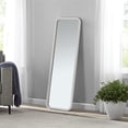 thumbnail image 6 of Mainstays 17x53 White Round Large Floor Mirror for Bedroom or Living Room, 6 of 7
