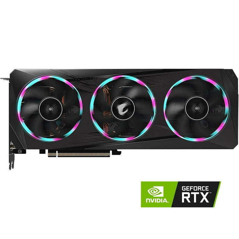 GIGABYTE AORUS GeForce RTX 3050 ELITE 8G GPU, 3xWINDFORCE Fans