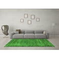 thumbnail image 3 of Ahgly Company Indoor Square Oriental Green Industrial Area Rugs, 8' Square, 3 of 4