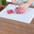 thumbnail image 4 of Bwomeauty Kitchen Gadgets, Cutting Boards For Kitchen Cutting Boards Plastic Cutting Board Non-Slip Kitchen Chopping Board With Hanging Hole Handle For Meat Veggies Cutting Boar, 11x14x0.5inch, 4 of 6