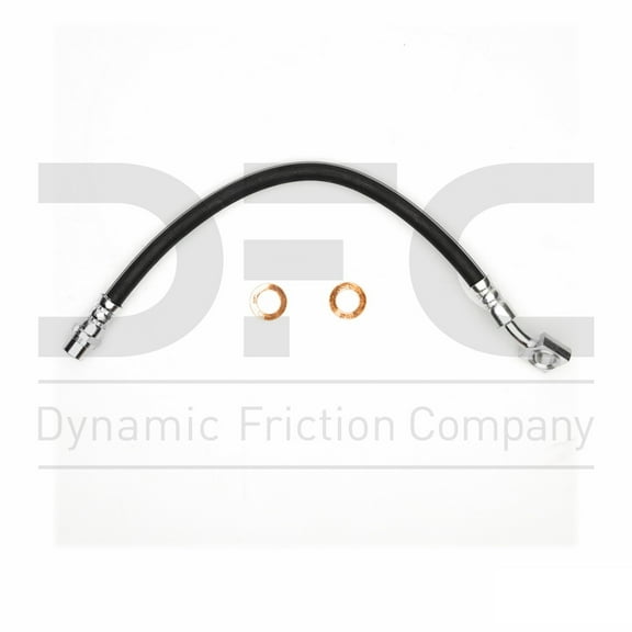 Rear Dynamic Friction Company Brake Line Hose 350-65018 For 2003-2007 Saab 9-3