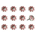 thumbnail image 1 of 1.5" x 1.5" x 1.5" Ceramic/Metal Multicolor 12 Pack Knob, 1 of 1