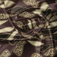 thumbnail image 5 of Ambesonne Brown Valance Pack of 2, Cheetah Skin Pattern Savannah, 42"X12", Redwood Brown and Beige, 5 of 5