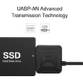 thumbnail image 4 of CNKOO Câble Convertisseur de Disque Dur Portable USB 3.0 Mini Haute Vitesse pour Ordinateur, 4 of 8