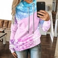 thumbnail image 2 of Sudaderas Navideñas de Cuello Redondo Para Mujer, Camisetas de Manga Larga Con Estampado de Moda, Cómodas, Transpirables, Con Capucha Y Cordón Odeerbi ODB203354, 2 of 7