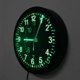 thumbnail image 4 of Reloj de pared con iluminación LED de diseño moderno, mecanismo silencioso, acrílico luminoso, reloj de pared con iluminación LED en el borde, luz de pared para sala de estar, decoración artística, 4 of 5