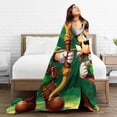 thumbnail image 5 of Super Mario Blanket, Super Soft Throw Blanket For Bed Sofa Couch, Cozy Flannel Blanket For Bedroom Livingroom, 60"X50", 5 of 9