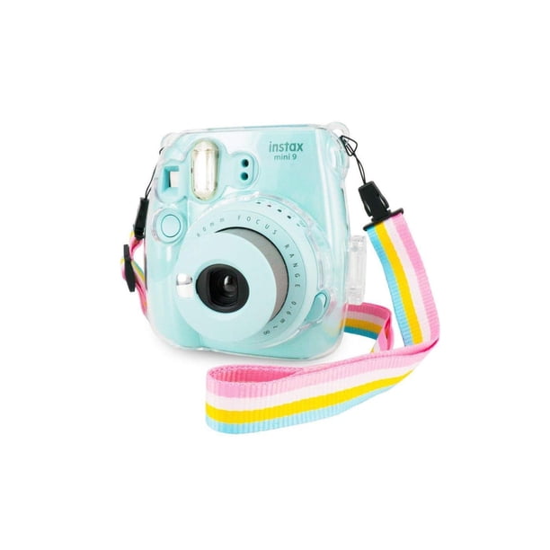 Fujifilm Instax Mini 8/9 Clear Hard Plastic Case with Adjustable