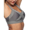 thumbnail image 4 of YouLoveIt Women's Comfort Sports Bras Stretch Fitness Tops Workout Yoga Bras X-Type Bra Fitness Underwear Yoga Bras for Sports Workout Fitness, 4 of 7