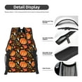 thumbnail image 4 of Honeii Autumn Pumpkin Print Backpack for School,15.6 inch Laptop Back Pack for High School and College Students, Waterproof Computer Bookbag-One Size, 4 of 6