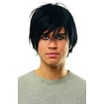 thumbnail image 2 of Costume Culture Men's Emo Wig, Black, One Size, 2 of 3