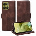 thumbnail image 1 of Funda GANGXUN para Motorola Moto G86 con diseño acolchado elegante, cuero PU, protección total y ajuste preciso, 1 of 5