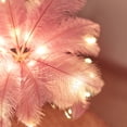 thumbnail image 3 of Lámpara de ambiente de plumas Lámpara de noche recargable Versátil para la decoración del dormitorio del hogar, 3 of 4