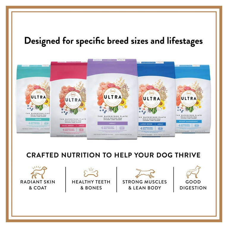 Nutro ultra dry dog food with shop a trio of proteins from chicken