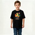 thumbnail image 2 of Boys Graphic T-Shirt Puerto Rico Flag Frog Coqui Rooster Pride Kids Tees 100% Cotton Tops Ages 4-13Y, 2 of 4