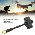 thumbnail image 3 of Antena De Cuadricóptero FPV, Antena Compacta Profesional FPV 5.8G 5500-5950 Mhz Conector Hembra Amplia Cobertura Para Drones Cuadricópteros De Largo Alcance, 3 of 7