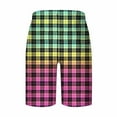 thumbnail image 4 of Stamzod Mens Summer Casual Fashion Print Shorts With Pockets Elastic Waist Pajama Pants, 4 of 4
