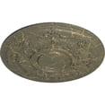 thumbnail image 3 of 29 1/4"OD x 2"P Darnay Ceiling Medallion (Fits Canopies up to 7 1/4"), Hand-Painted Witch Hazel Crackle, 3 of 6