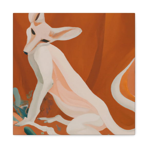 Sly Fox Puzzlement - Canvas