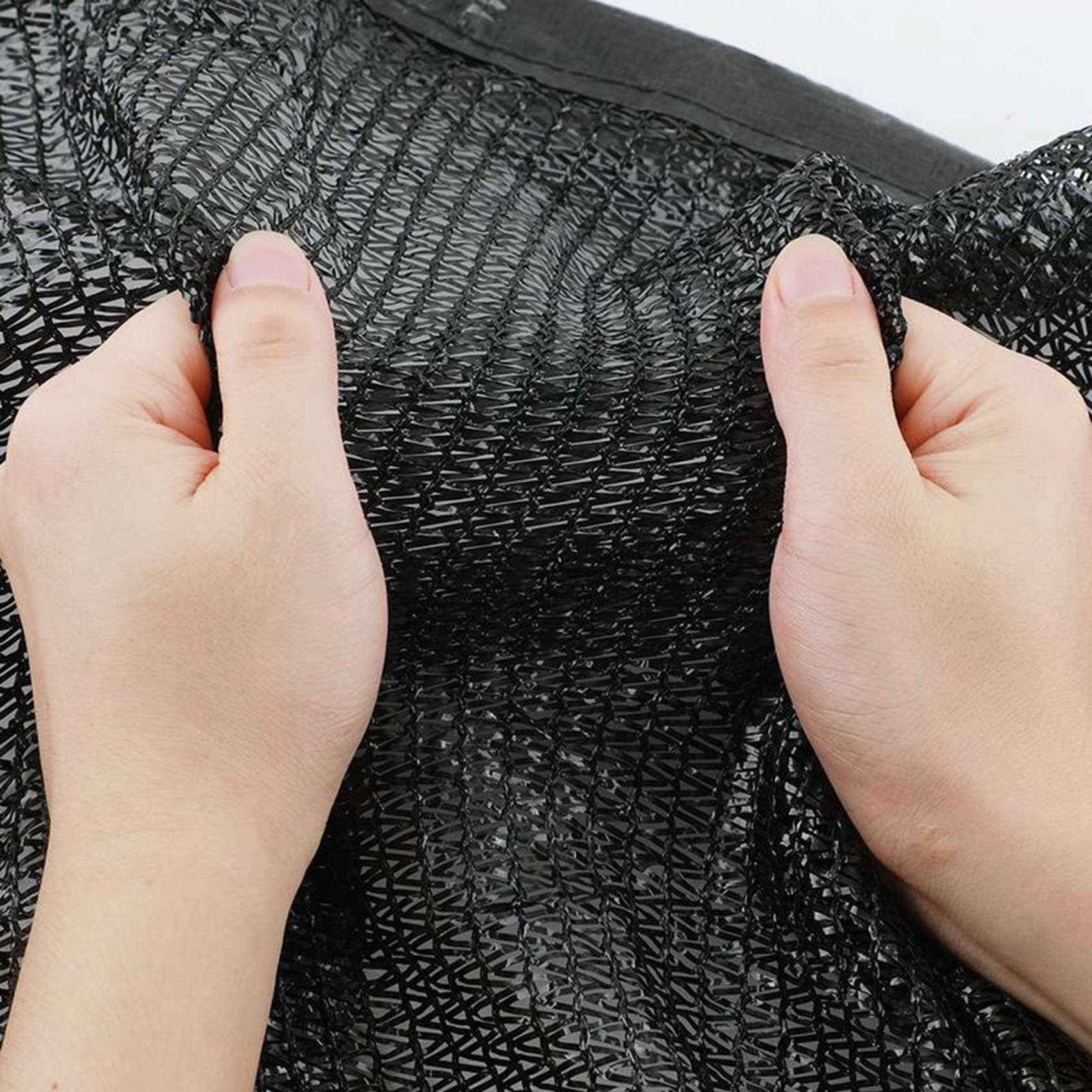 2X Sun Mesh Sunblock Garden Anti-Uv Sunscreen Shade Sails Sunblock Shade Cloth Net For Plant Greenhouse Car 2x3M