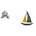 thumbnail image 1 of Figuras de búho, estatua en miniatura, artesanías de animales, escultura de resina de hierro, adorno moderno, figura de , mano de obra fina, ade, 1 of 8