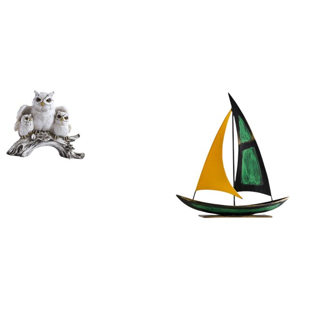 Figuras de búho, estatua en miniatura, artesanías de animales, escultura de resina de hierro, adorno moderno, figura de , mano de obra fina, ade