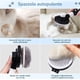 thumbnail image 3 of Brush for Dogs and Cats, Kitten Brush, Dog and Cat Brush, Small Dog Hair Brush, Self-Cleaning Brush for Cats and Dogs, One-Click Removal of Dead Hair and Undercoat, 3 of 5