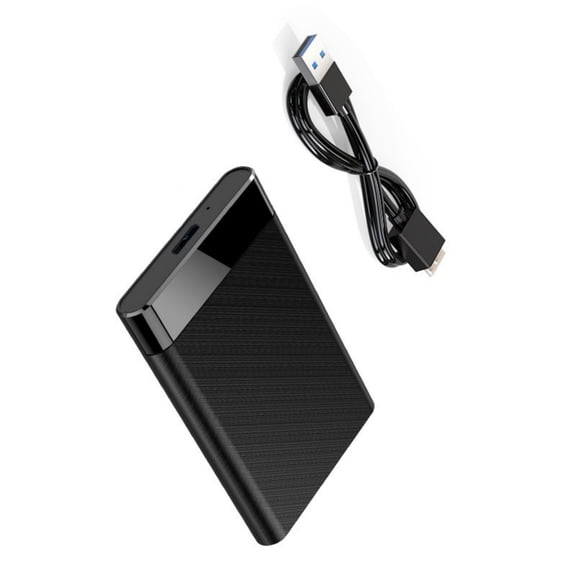 FEAMOS Fast Speed Externals Hard Drives Enclosure with USB3.0 USB2.0 3.1 and SATA3.0 5Gbps for 2.5inch HDDs