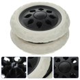 thumbnail image 3 of 2pcs Heavy Duty Caster Wheels Shopping Cart Caster Trolley Wheels Replacements, 3 of 3