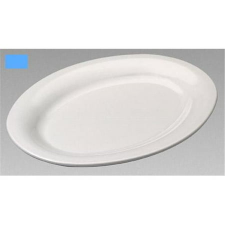 - Gessner Products IW-0335-BERRY Oval Platter, 9.5 in. x 7.25 in.- Case of 12