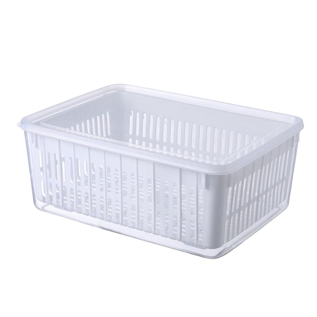 Storage Box with Mesh Basket Stackable Food Container Set Saving Your Time and Money