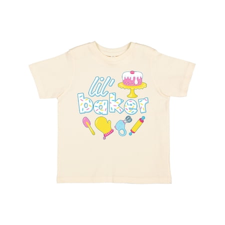 Inktastic Lil Baker Icing and Cake Boys or Girls Toddler T-Shirt