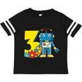 thumbnail image 3 of Inktastic 3rd Birthday Robot Boys or Girls Toddler T-Shirt, 3 of 5