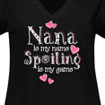 thumbnail image 4 of Inktastic Spoiling Nana Women's Plus Size V-Neck T-Shirt, 4 of 5