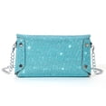 thumbnail image 3 of Bolso De Embrague De Noche Bolsos con sobre de diamantes de imitación 2023, minibolsos de noche de piel sintética para mujer (azul) Sywqhk Para Estrenar, 3 of 8
