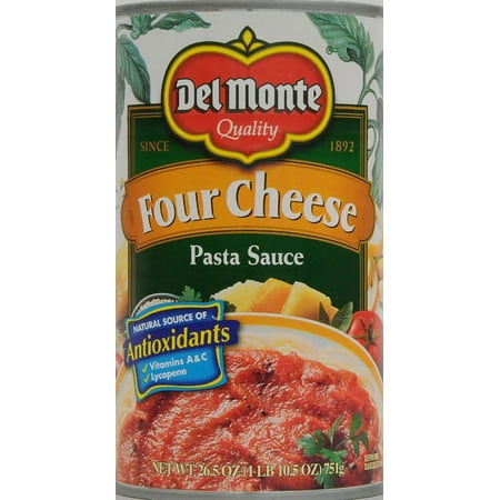 Del Monte 4 Cheese Spaghetti Sauce, 26.5 oz