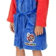 thumbnail image 3 of Nintendo Super Mario Peignoir à Capuchon Bleu pour Garçons, 3 of 7